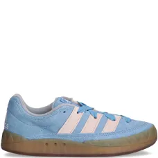 Замшевые кроссовки с тремя полосками