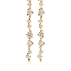 Arctic drop earrings