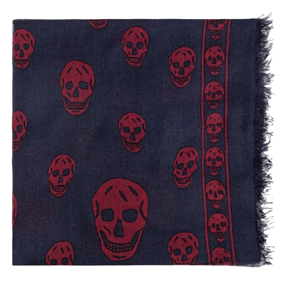 Шарф с принтом Skull