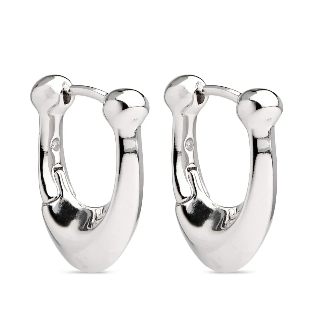 Серьги-кольца Signature C