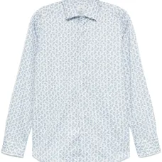 Рубашка с принтом пейсли