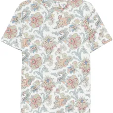 Футболка с принтом пейсли