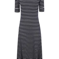 Платье миди в полоску Платье миди в полоску