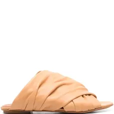 Кожаные сандалии