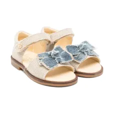 Сандалии с бантами