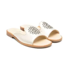 Шлепанцы с кристаллами