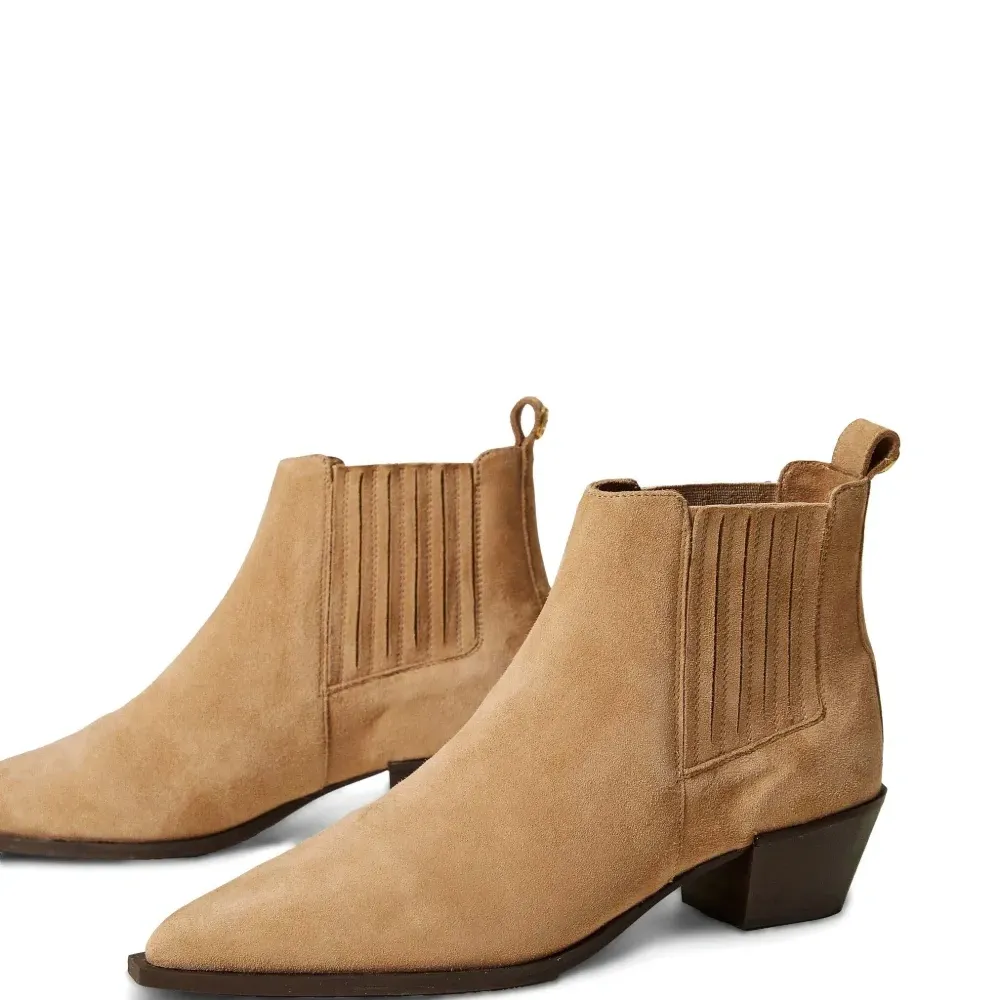 Замшевые ботинки Замшевые ботинки