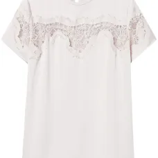 Атласная блузка