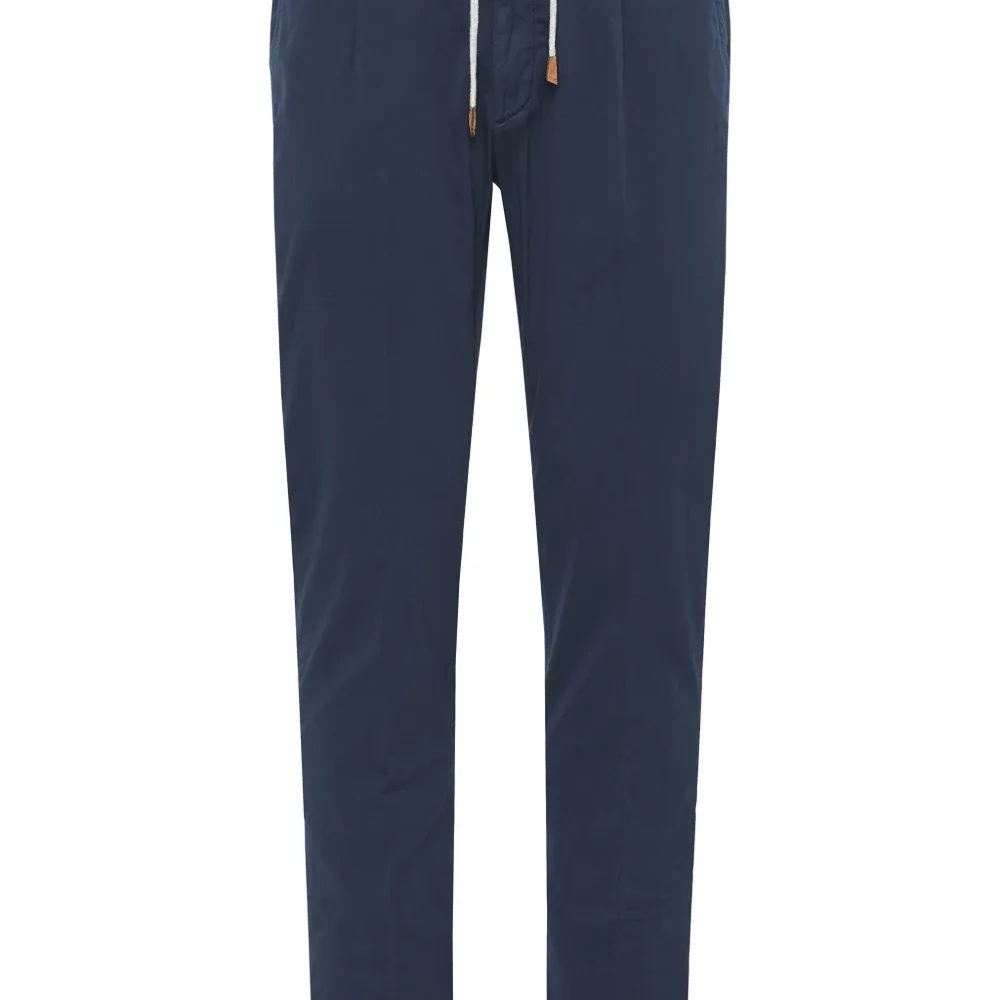 Прямые брюки с кулиской