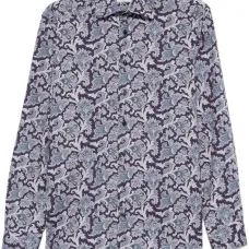 Рубашка с принтом пейсли