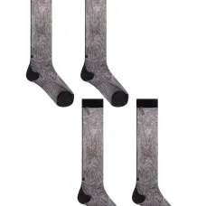 Комплект из трех пар полупрозрачных носков