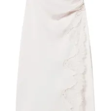 Юбка мини с кружевом