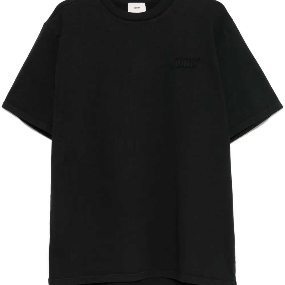 Футболка с нашивкой-логотипом