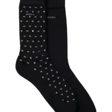 Комплект из двух пар носков вязки интарсия