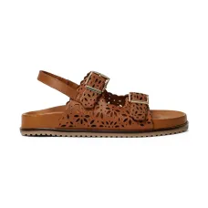 кожаные сандалии