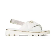 Кожаные сандалии