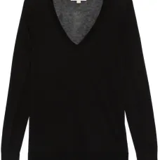 Свитер с V-образным вырезом