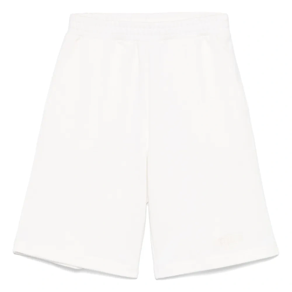 Шорты с вышитым логотипом