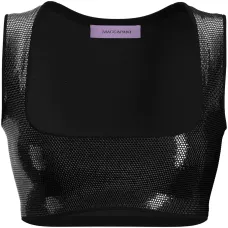 Укороченный топ с кристаллами