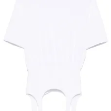 Футболка с подтяжками