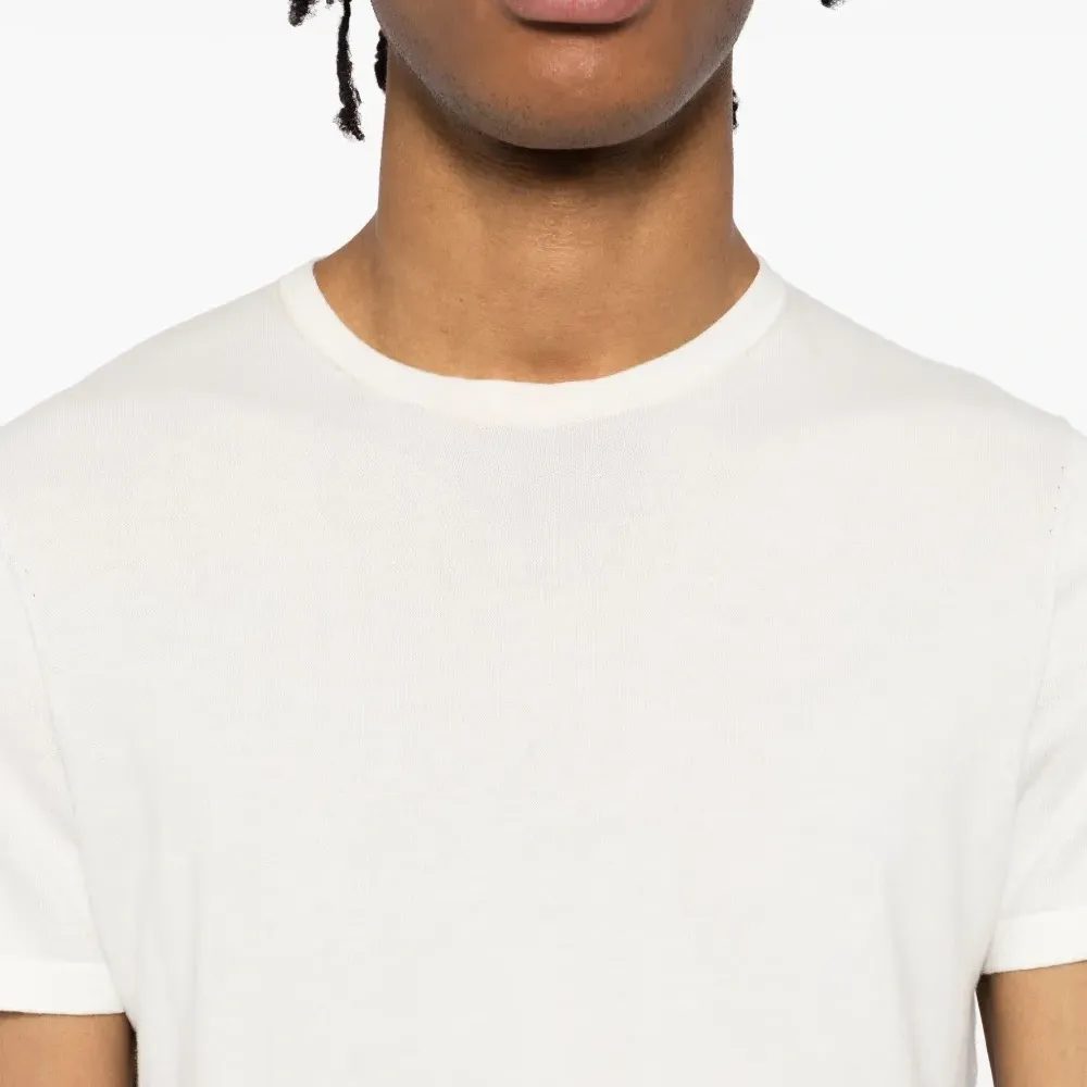 Футболка с круглым вырезом