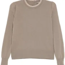 Свитер с оборками