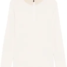 Жаккардовый свитер Salcombe на молнии