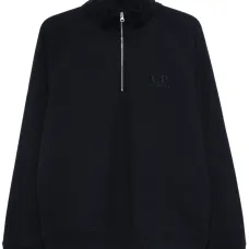 Толстовка с воротником поло