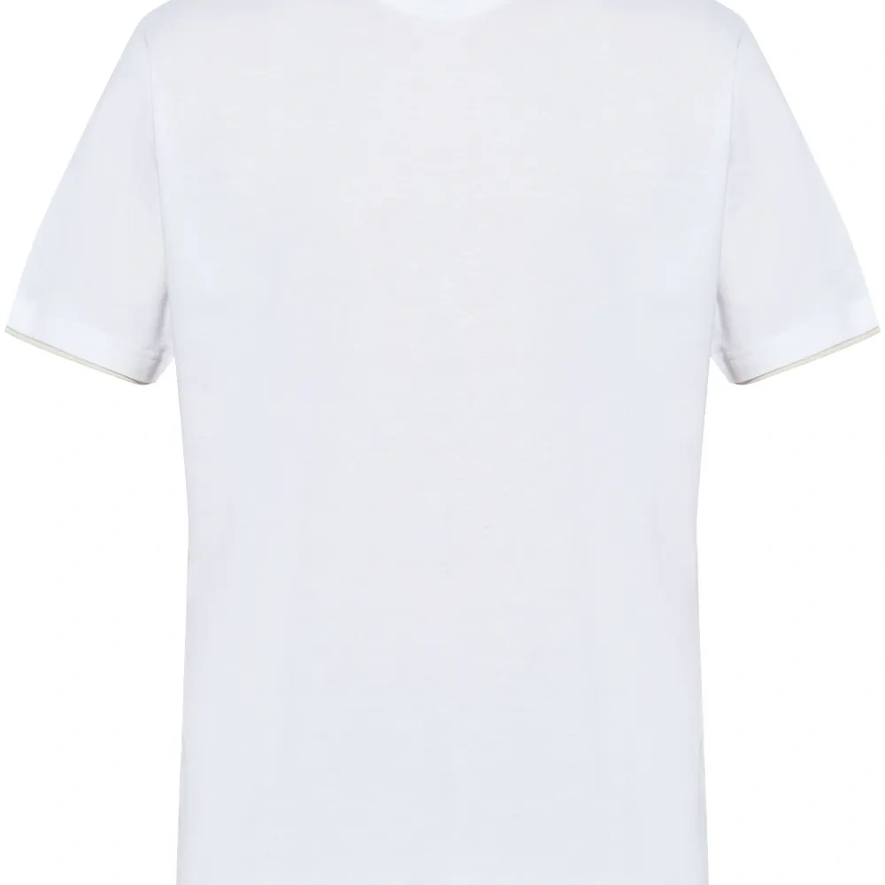 Футболка с круглым вырезом