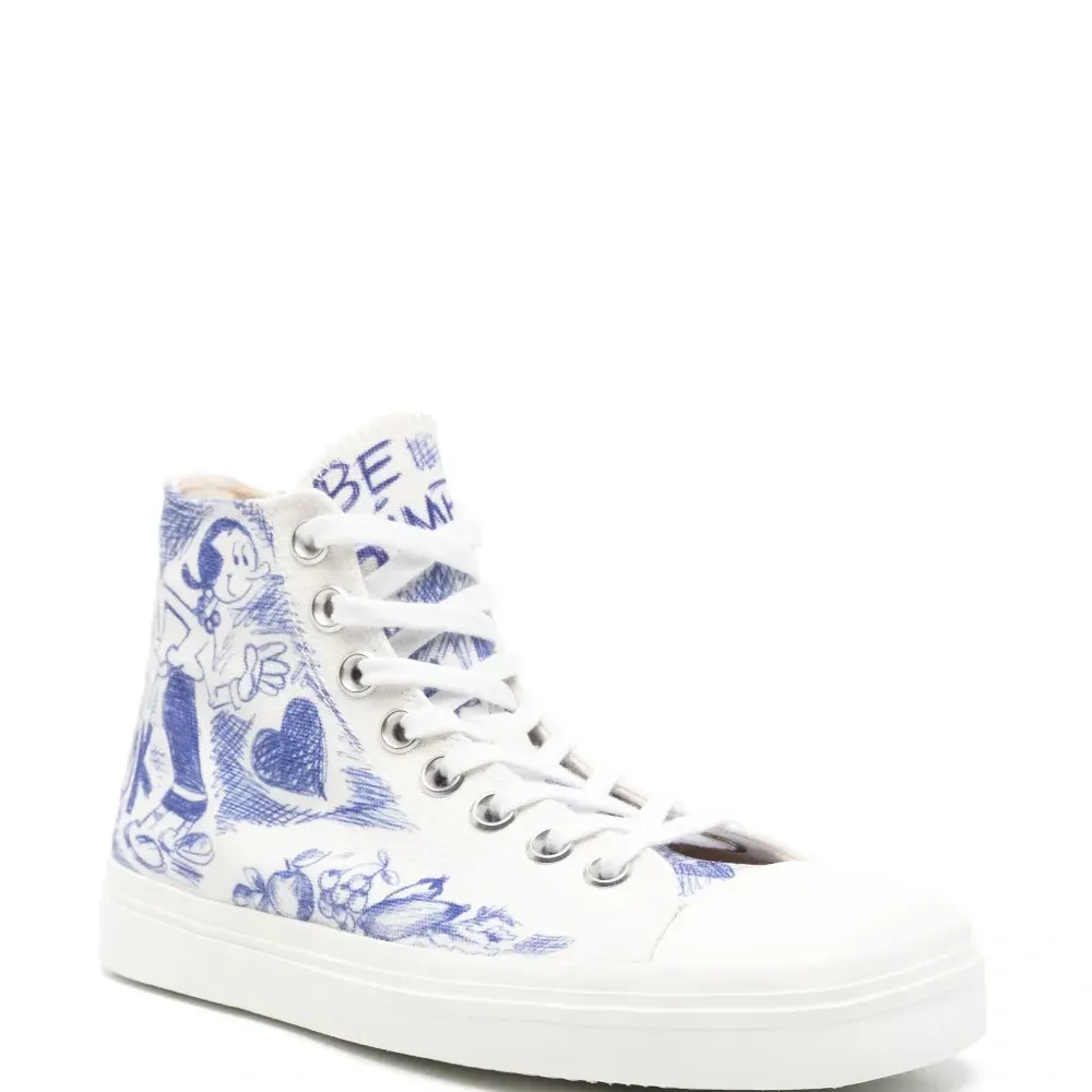 Кроссовки с принтом Кроссовки с принтом