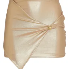 Юбка мини с драпировкой Юбка мини с драпировкой