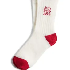 Носки с вышитым логотипом