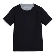 Футболка с многослойным эффектом