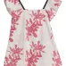 Поплиновый топ с цветочным принтом