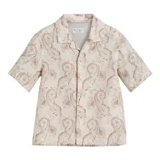Рубашка с принтом пейсли