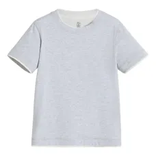 Футболка с многослойным эффектом