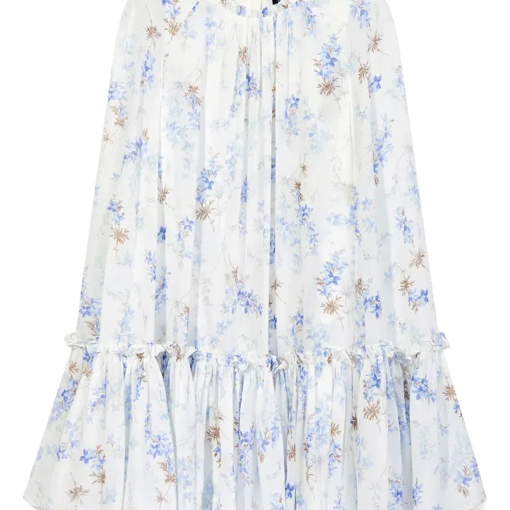 Платье с цветочным принтом