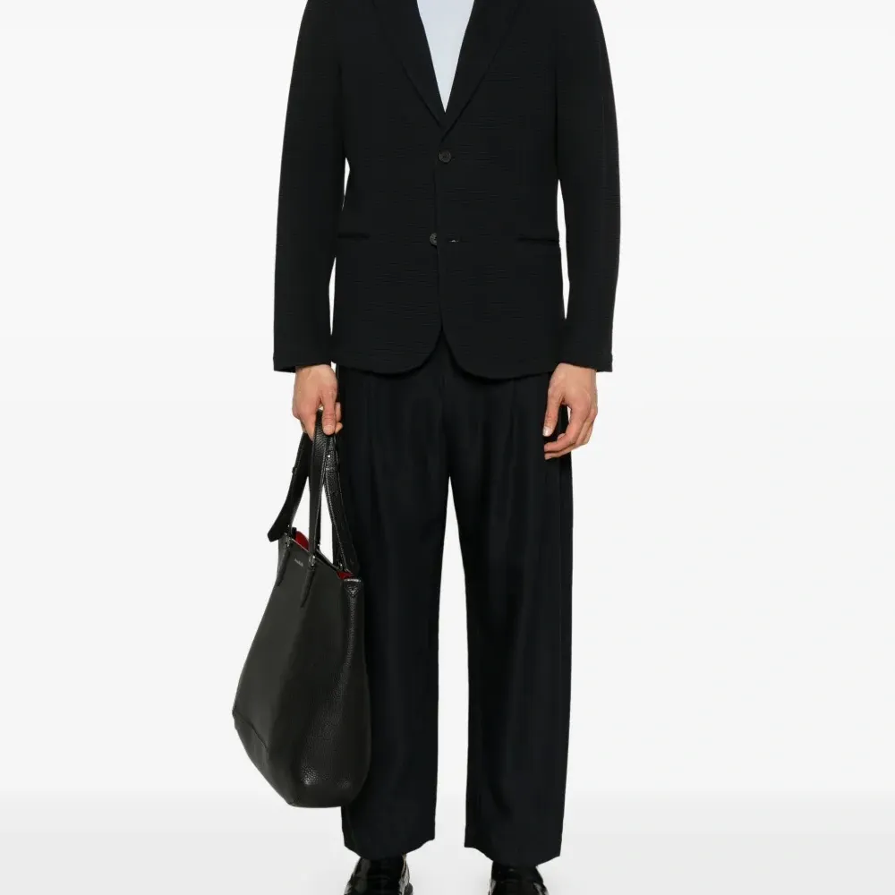 Однобортный пиджак из джерси