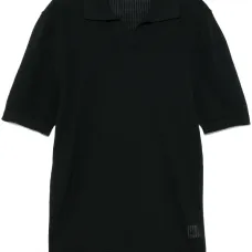 Рубашка поло в рубчик