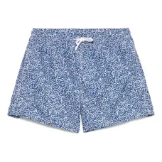 Плавки-шорты с цветочным принтом