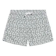 Плавки-шорты с цветочным принтом