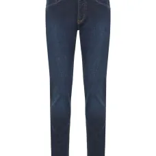 Джинсы с нашивкой-логотипом