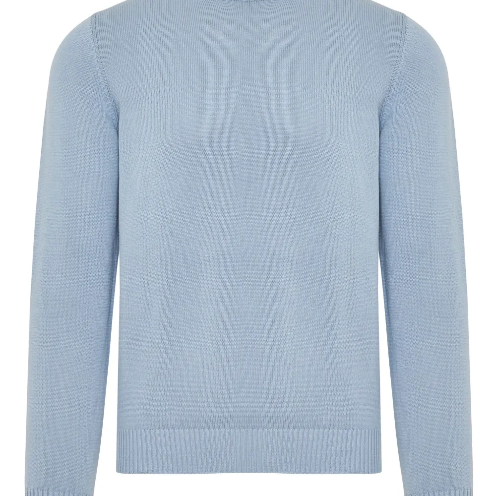 Джемпер с круглым вырезом