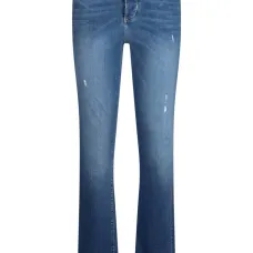 Прямые джинсы с завышенной талией Прямые джинсы с завышенной талией