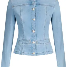 Джинсовая куртка на пуговицах Джинсовая куртка на пуговицах