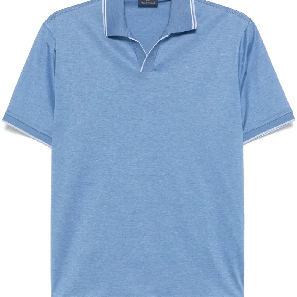 Меланжевая рубашка поло