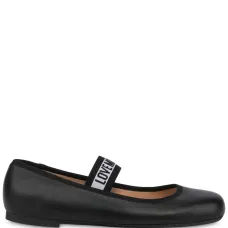 Балетки с логотипом