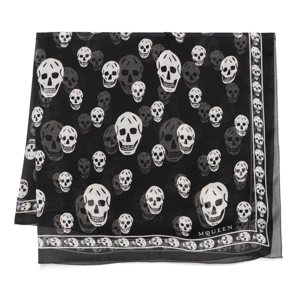 Шарф с принтом Skull