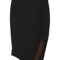 Юбка миди асимметричного кроя