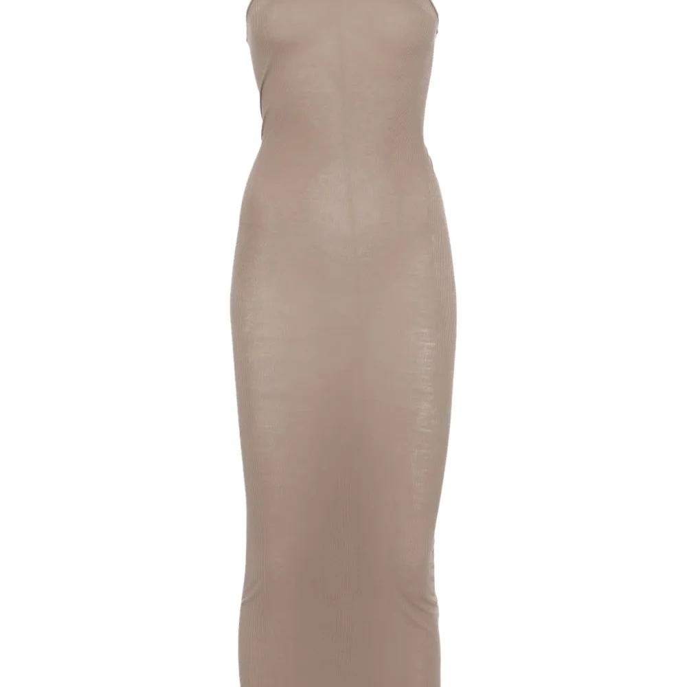 Платье миди в рубчик Платье миди в рубчик